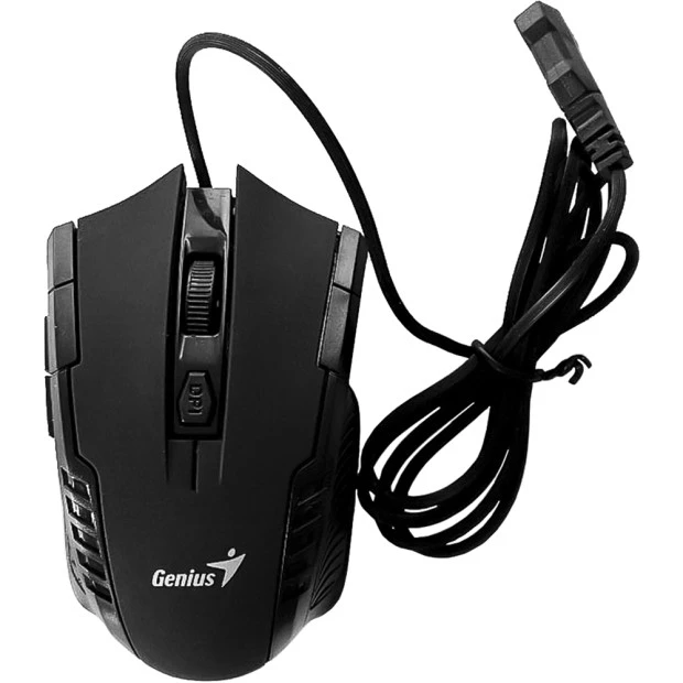 Мышь проводная игровая Genius X7 1600 DPI (Чёрный)