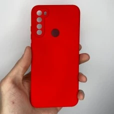Силикон Original 360 ShutCam Case Xiaomi Redmi Note 8T (Красный)