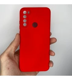 Силикон Original 360 ShutCam Case Xiaomi Redmi Note 8T (Красный)