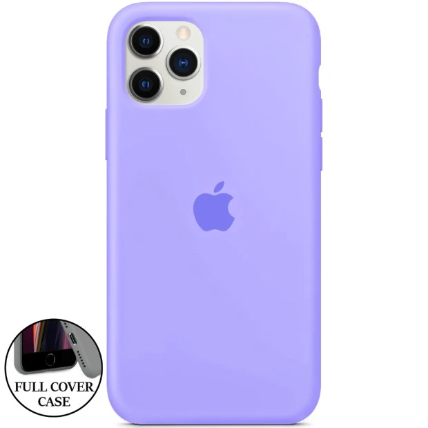 Оригінальний силіконовий круглий чохол для Apple iPhone 11 Pro (43) Glycine