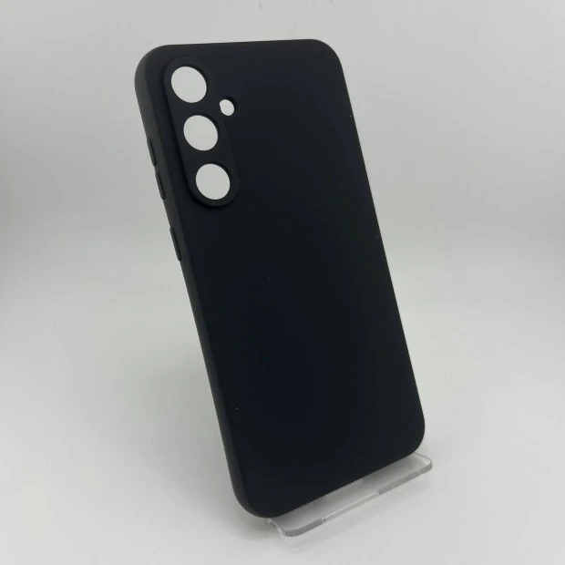 Силіконовий чохол Original Samsung Galaxy S23 FE (ShutCam) (Чорний)
