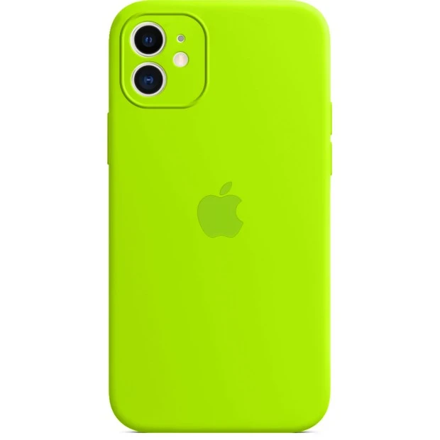 Силикон Original RoundCam Case Apple iPhone 11 (27) Grass Green