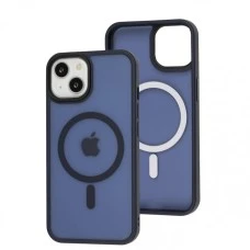Чехол WAVE Matte Insane Case with MagSafe iPhone 14 (Midnight Blue)