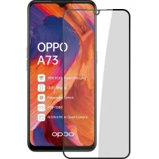 Защитное стекло 5D Japan HD Oppo A73 (2020) Black