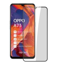 Защитное стекло 5D Japan HD Oppo A73 (2020) Black