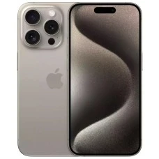 Мобильный телефон Apple iPhone 15 Pro 128Gb (Natural Titanium) (Grade A) 100% Б/У O