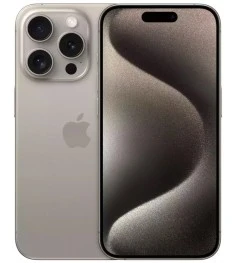 Мобильный телефон Apple iPhone 15 Pro 128Gb (Natural Titanium) (Grade A) 100% Б/..