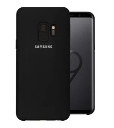 Силикон Original Case (HQ) Samsung Galaxy S9 (Чёрный)