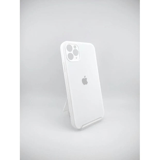 Силикон Original Square RoundCam Case Apple iPhone 11 Pro Max (06) White