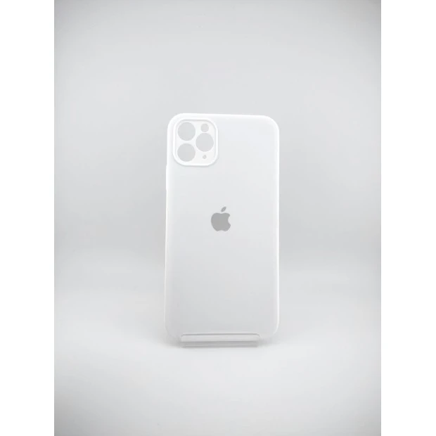 Силикон Original Square RoundCam Case Apple iPhone 11 Pro Max (06) White