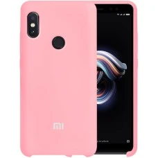 Силикон Original Case Xiaomi Redmi Note 5 / Note 5 Pro (Розовый)