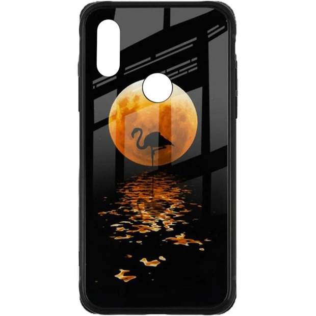 Накладка Luminous Glass Case Xiaomi Redmi Note 7 (Moon)
