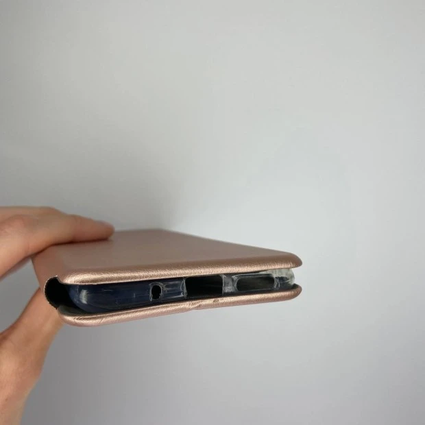 Чехол-книжка Оригинал Xiaomi Redmi 10C / Poco C40 / 12C (Розовое золото)