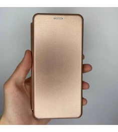 Чехол-книжка Оригинал Xiaomi Redmi 10C / Poco C40 / 12C (Розовое золото)