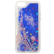 Силиконовый чехол Liquid Fashion Apple iPhone 7 / 8 (Paris)