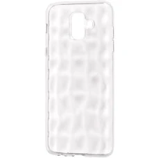 Силиконовый чехол Prism Case Samsung Galaxy A6 Plus (2018) A605 (Прозрачный)