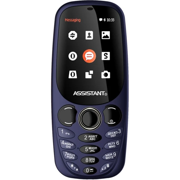 Мобильный телефон Assistant AS-201 (Blue)