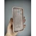 Силіконовий оригінальний чохол круглої форми для Apple iPhone 14 Pro (08) Рожевий Пісок