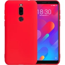 Силиконовый чехол iNavi Color Meizu M8 (Красный)