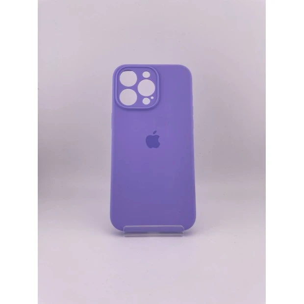 Силикон Original RoundCam Case Apple iPhone 15 Pro Max (43) Glycine