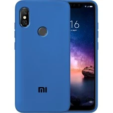 Силикон Original Case Xiaomi Redmi Note 6 / Note 6 Pro (Кобальт)