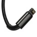 USB-кабель Baseus Tungsten Gold 3.5A (1.5 м) (MicroUSB+Lightning+Type-C) (Чорний) CAMLTWJ-01 USB-кабель Baseus Tungsten Gold 3.5A (1.5 м) (MicroUSB+Lightning+Type-C) (Чорний) CAMLTWJ-01