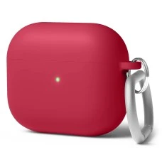 Чехол для наушников Full Silicone Case Apple AirPods 3 (04) Rose Red