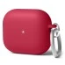 Чехол для наушников Full Silicone Case Apple AirPods 3 (04) Rose Red