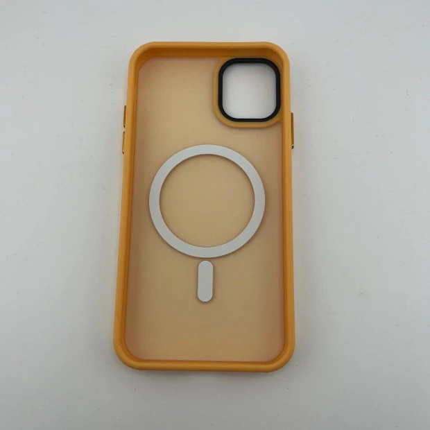 Чохол WAVE Matte Insane Case with MagSafe для iPhone 11 (помаранчевий)