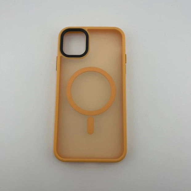 Чохол WAVE Matte Insane Case with MagSafe для iPhone 11 (помаранчевий)