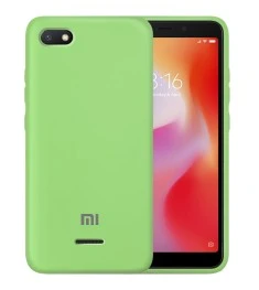 Силикон Original 360 Case Logo Xiaomi Redmi 6A (Зелёный)