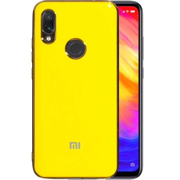 Силиконовый чехол Zefir Case Xiaomi Redmi Note 7 (Жёлтый)