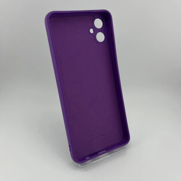 Силіконовий чохол Original Samsung Galaxy A05 (ShutCam) (Бузковий)