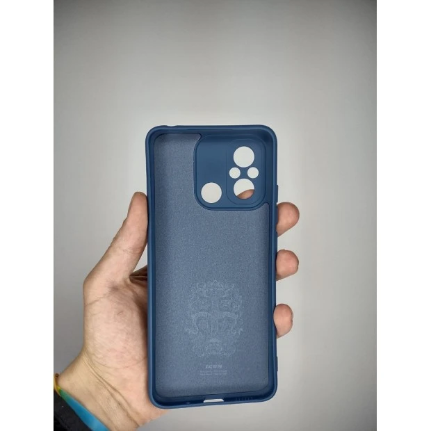 Силіконовий оригінальний 360-чохол для Xiaomi Redmi 12C  /  11A (ShutCam) (Кобальт)