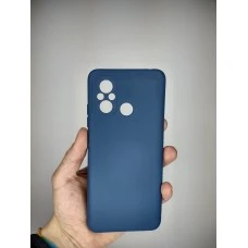 Силіконовий оригінальний 360-чохол для Xiaomi Redmi 12C  /  11A (ShutCam) (Кобальт)