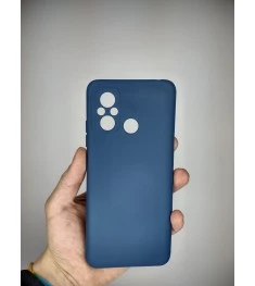 Силіконовий оригінальний 360-чохол для Xiaomi Redmi 12C  /  11A (ShutCam) (Кобал..