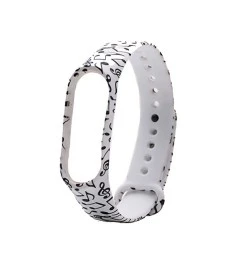 Ремешок Original Design Xiaomi Mi Band 2 Рисунок (Ноты)