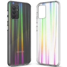 Силикон 3D Gradient Case Samsung Galaxy A72 (2021) (Прозрачный)