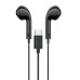 Wired earphones-headset earbuds Borofone BM60 Type-C DAC (Black) Wired earphones-headset earbuds Borofone BM60 Type-C DAC (Black)