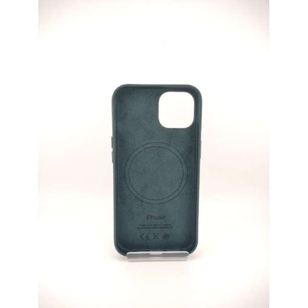 Чехол Leather Case with Magsafe Apple IPhone 14 (Forest Green)