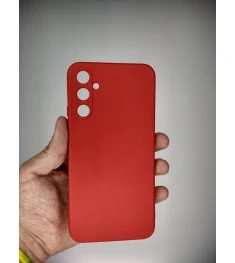 Силікон Original Samsung Galaxy A34 (ShutCam) (Темно-червоний)