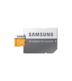 Карта памяти Samsung UHS-I 64GB сlass10 + SD адаптер (MB-MC64GA/RU)