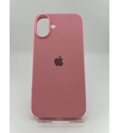 Силикон Original Round Case Apple iPhone 16 Plus (36) Candy Pink