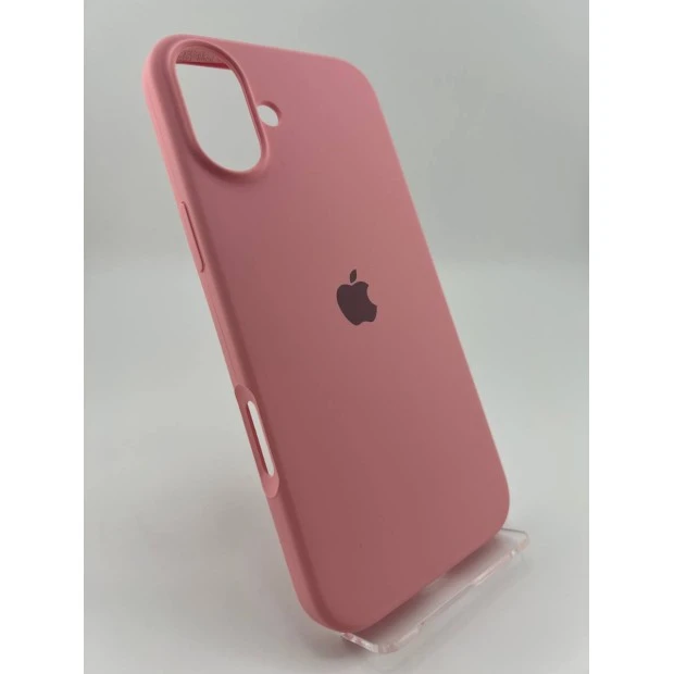 Силикон Original Round Case Apple iPhone 16 Plus (36) Candy Pink