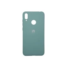 Силикон Original 360 Case Logo Huawei Y7 (2019) (Бирюзовый)