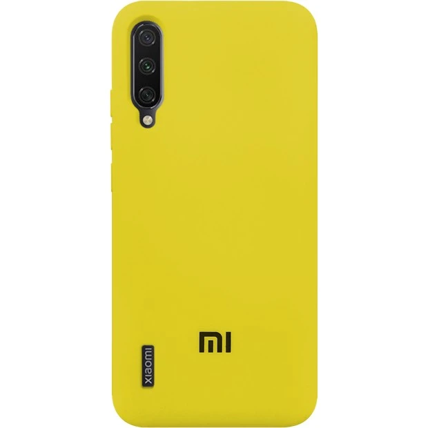 Силикон Original Case Xiaomi Mi A3 (Жёлтый)