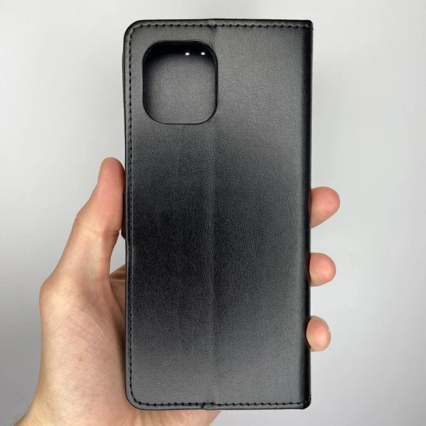 Leather Book Case for Xiaomi Redmi A2  /  A1 (Black)