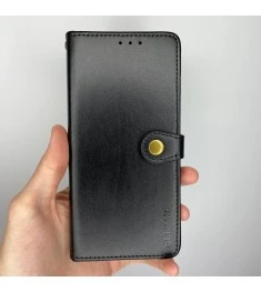 Leather Book Case for Xiaomi Redmi A2  /  A1 (Black)