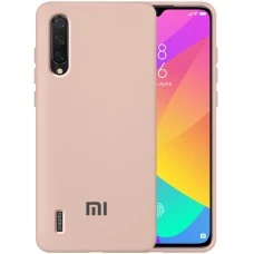 Силикон Original 360 Case Logo Xiaomi Mi9 Lite / Mi CC9 (Малиновый)