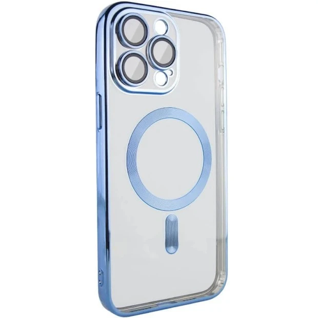 Чохол UMKU Shining з MagSafe для Apple iPhone 16 Pro Max (Sierra Blue)